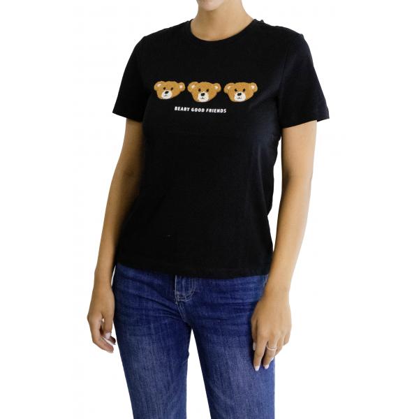 T shirt maniche corte con orsacchiotti  Only
